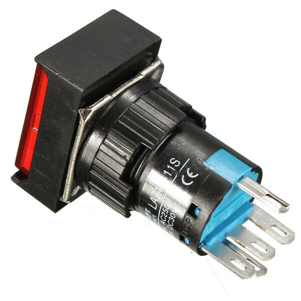 dc 24v drukknop zelfreset momentary switch led light