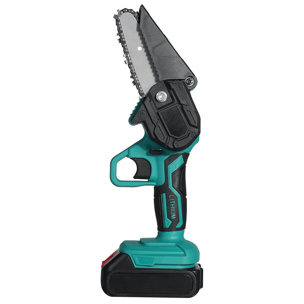 4 inch 26v draadloze elektrische kettingzaag 600w een handzaag houtbewerking tool w/geen/1/2 batterij hout cutter