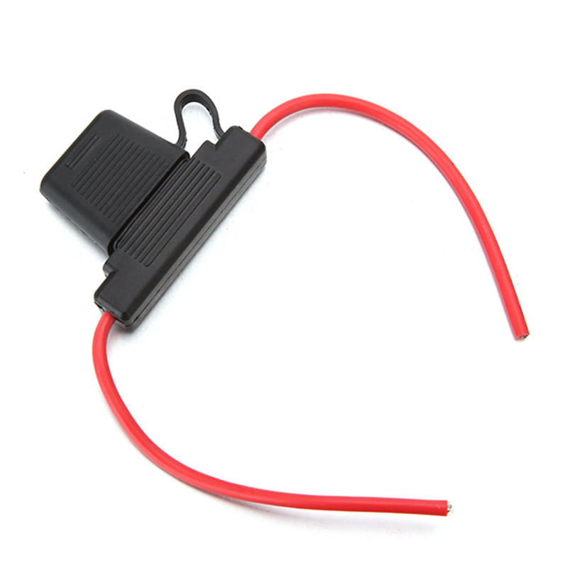 hs-812 grootblad inline car fuse houder waterdicht 10 awg gause met 30amp-zekering