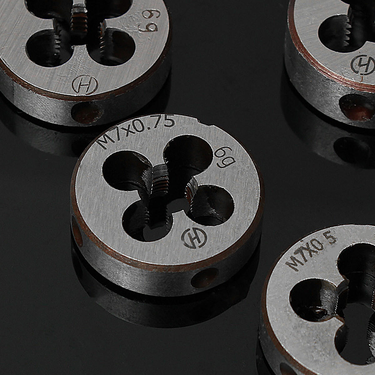 m10 m11 metrische rechtse draad gelegeerd staal matrijssleutel 0.5-1.5 mm