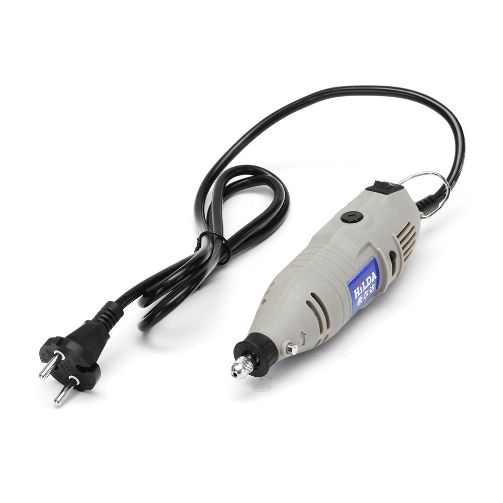 hilda jd3323c 220v 150w elektrische slijpmachine met variabele snelheid met 91 stuks accessoires mini rotary tool drill