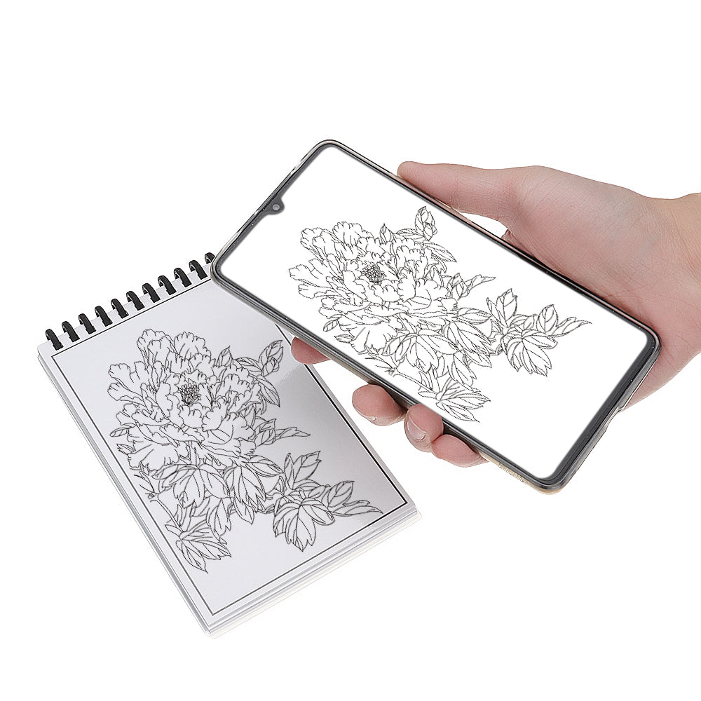 elfinbook 2.0 uitwisbaar herbruikbaar smart memo pad notebook 6.54 x 4.09-inch kladblok met herbruikbare pen