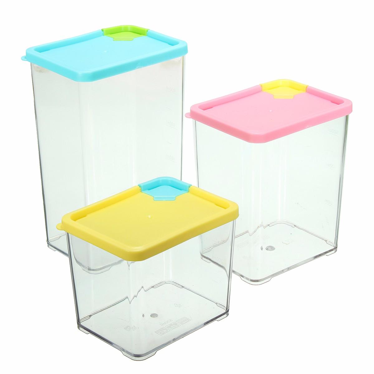 keuken opbergdoos geval organizer voedsel graan bonenrijst gedroogd fruit container dispenser