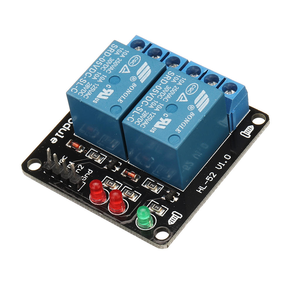 bestep 2 kanaal 5v relaismodule stuurkaart voor auduino mcu-besturingskaart