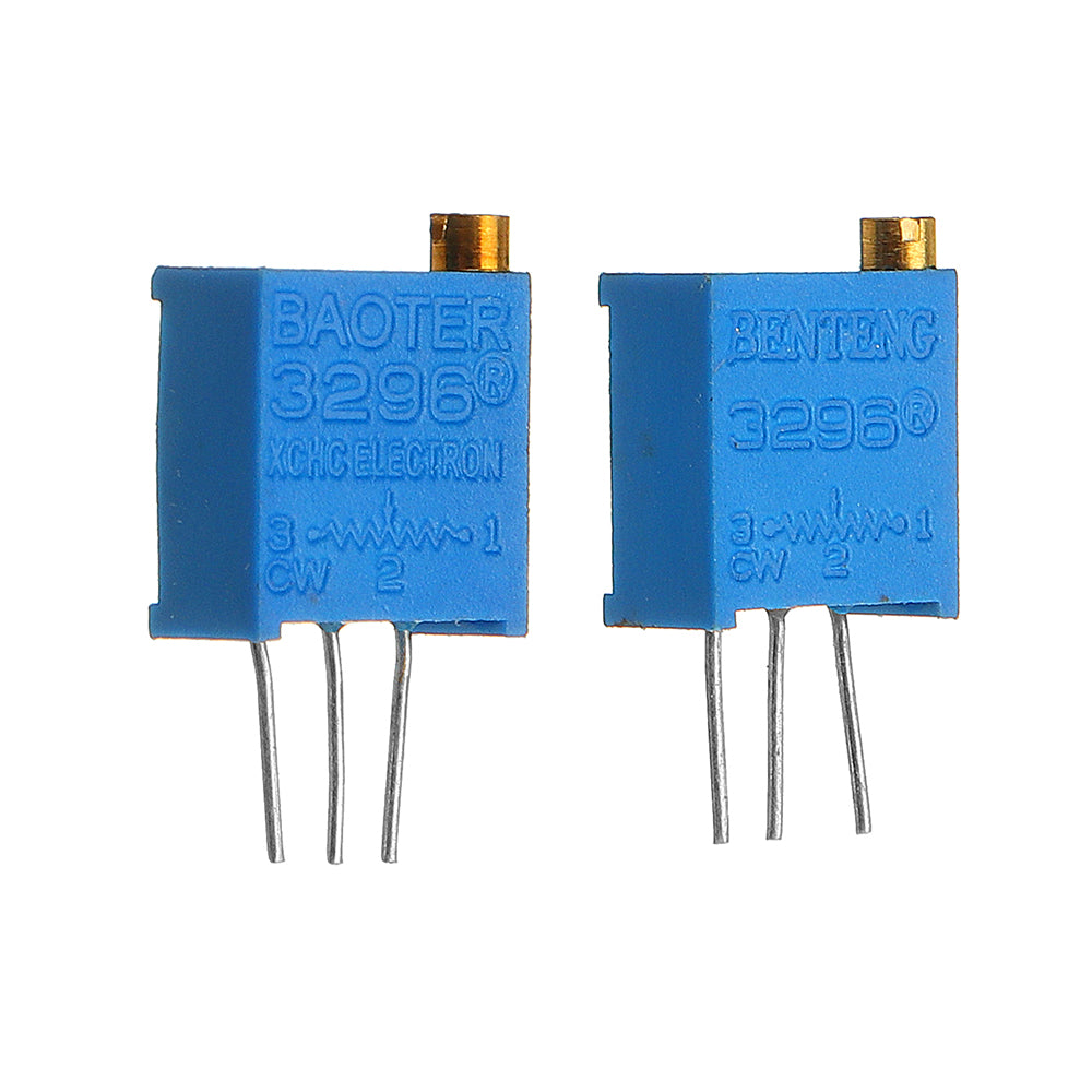 65 stuks 100r-1m 3296 potentiometerpakket 3296w potentiometer verstelbare weerstand