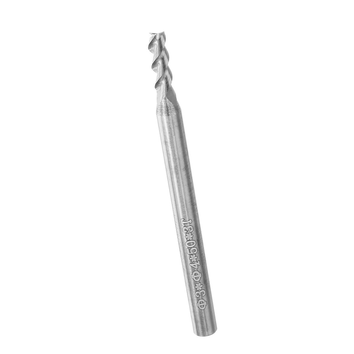 1-4mm 3 fluiten end mill cutter 1/1.5/2/2.5/3/4mm hrc55 tungsten carbide cnc frees voor aluminium