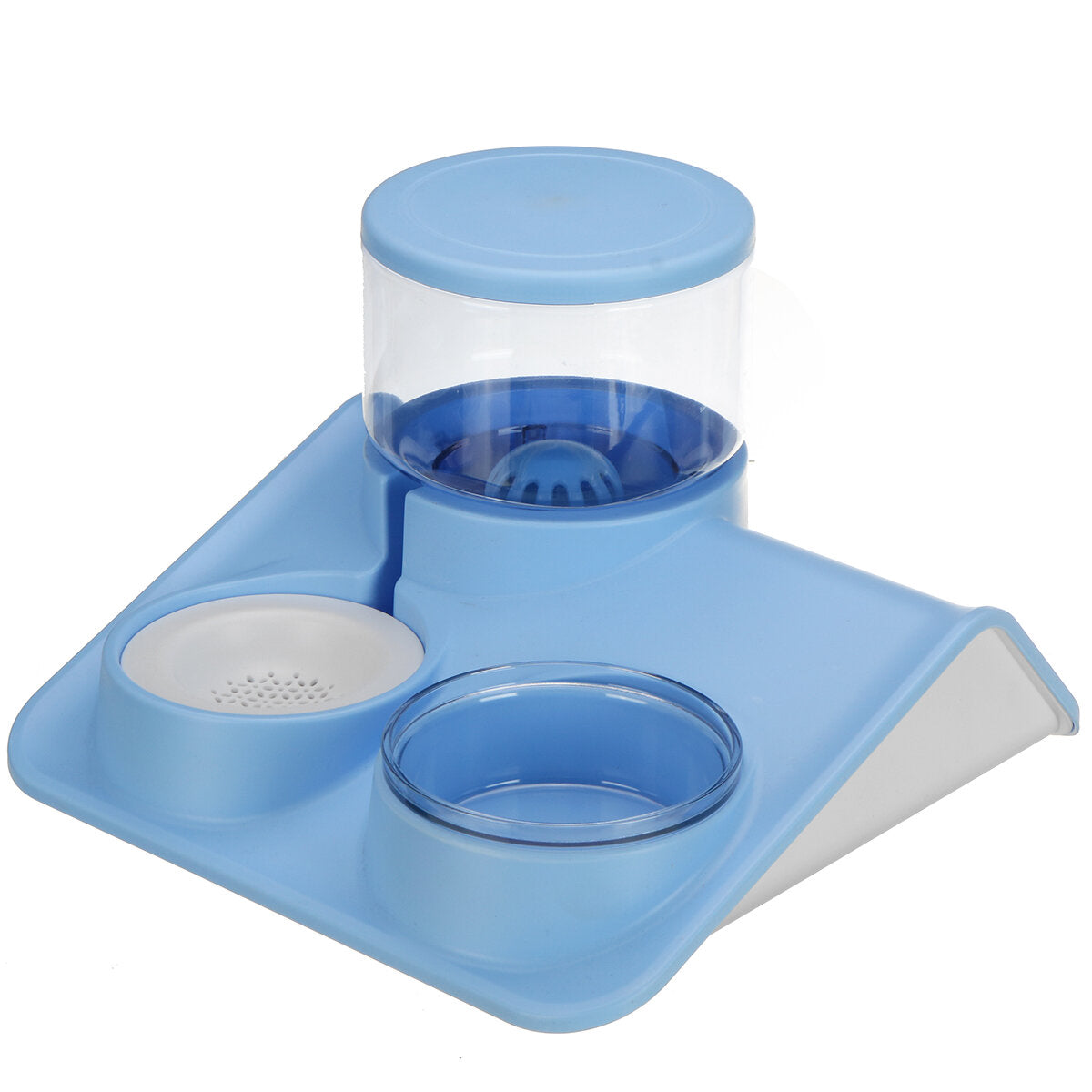 pet waterer meerlaags filter verzegelde kattenbak 2l voerbak voor automatisch drink- en voerapparaat voor katten automatische hondenvoeder