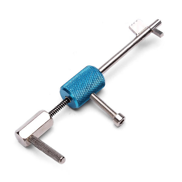 civil lock quick forced open lock picks locksmith tool zilver + blauw