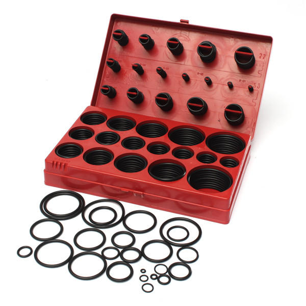 419 stuks rubberen o-ring afdichting sanitair garage assortiment set met koffer