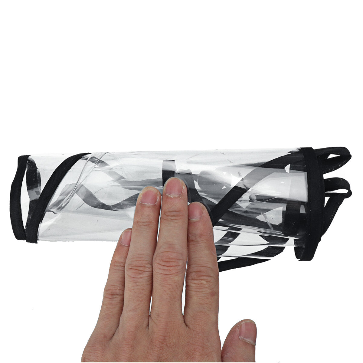 vissershoed helder masker afneembare beschermkap anti-condens full face outdoor