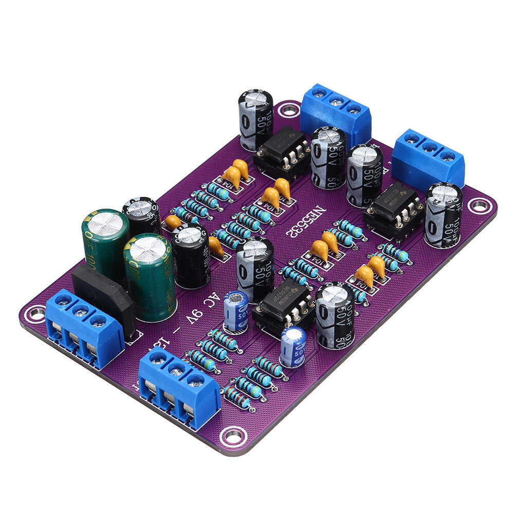 linkwitz- riley filter 160hz-15250hz elektronische frequentieverdeler ne5532 2 way division monolithische condensator pre-stage versterker