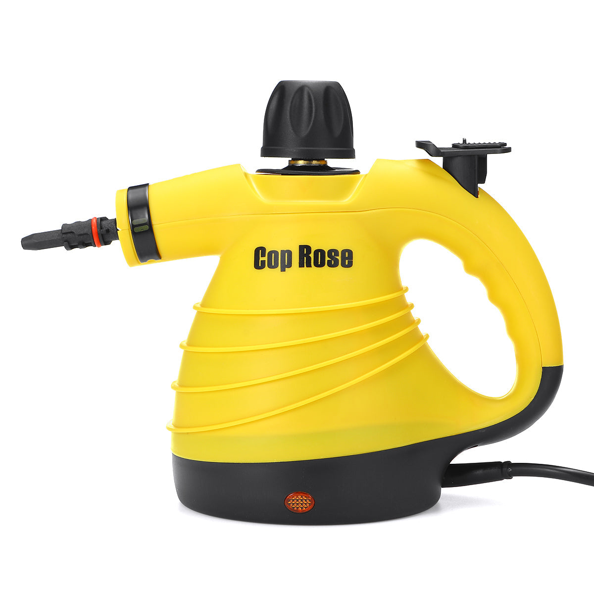 Stoomreiniger, handapparaat, 2500 W, draagbare handheld stoomreiniger, hoge temperatuur, geperste stoomreiniger met borstelkoppen voor thuis, keuken, tapijten, bank