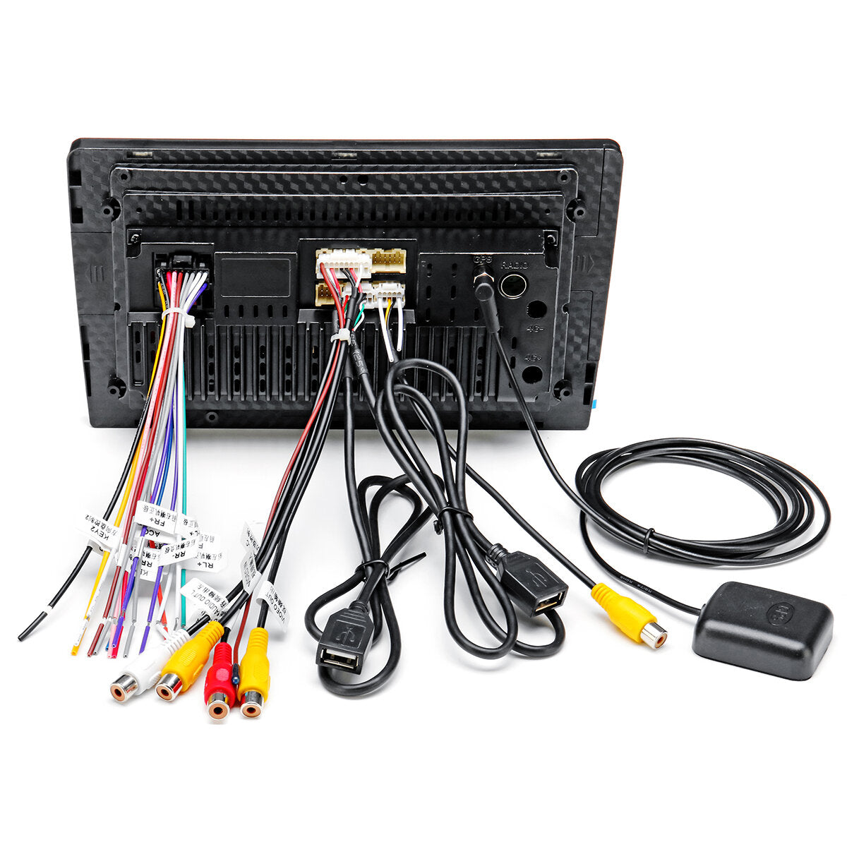 10.1 inch 2din voor android 8.1 auto stereo radio 1 + 16g ips 2.5d touchscreen mp5 speler gps wifi fm met backup camera