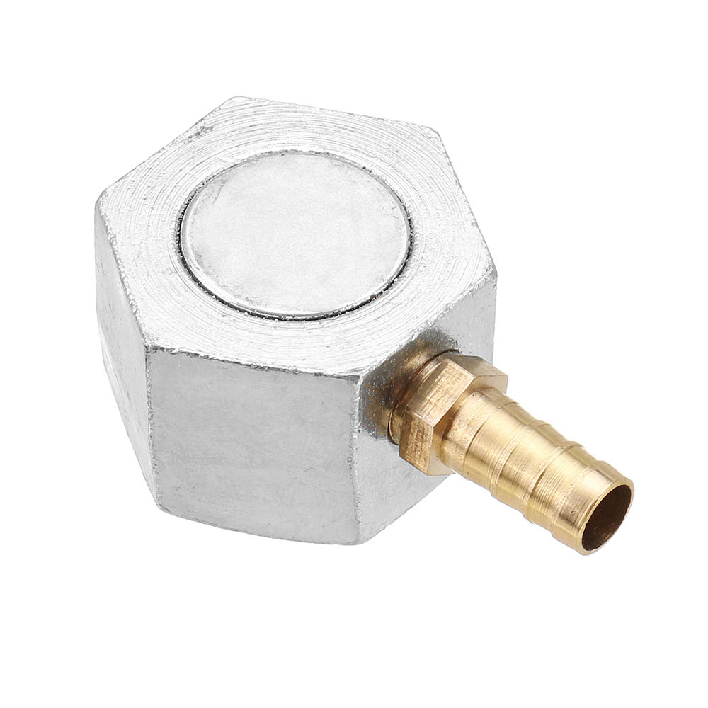 g 1/4 inch koelbuis magnetische zitting met 1 gat flexibele waterslang slang frezen koeling