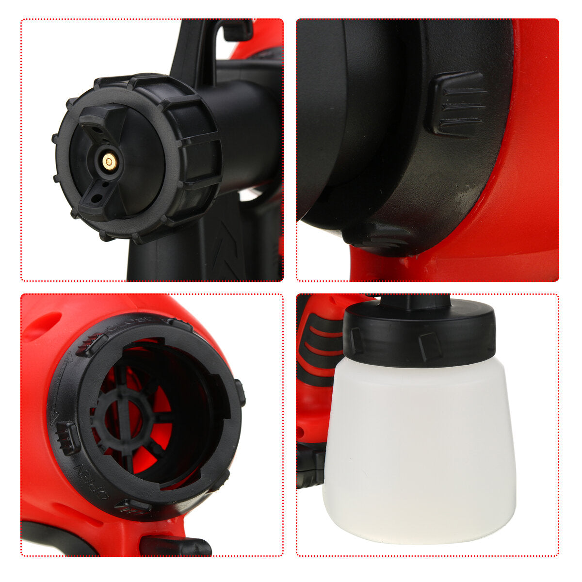 2000 mah draagbare elektrische verfspuit draadloze handheld spuitpistolen thuis indoor omheining schilderen tool voor desinfectie verneveling schilderen