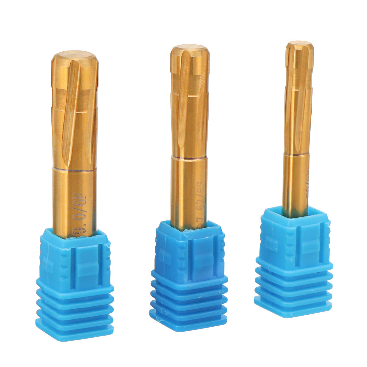 6 fluiten spiraal ruimer push rifling knoppen dubbellaags blade ruimer rifled vat machine ruimer