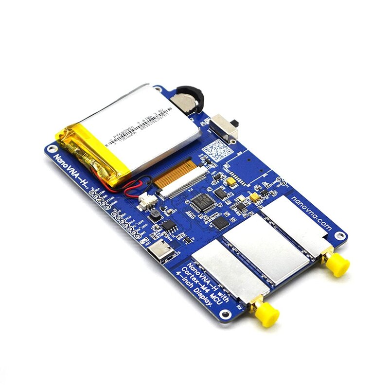 nanovna-h4 4 lcd 50khz~1.5ghz vna hf vhf uhf uv vector netwerkanalysator