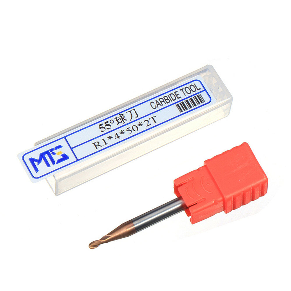 0.5-4 mm hardmetalen altin hrc55 kogel-neusfrees snijder van wolfraamstaal