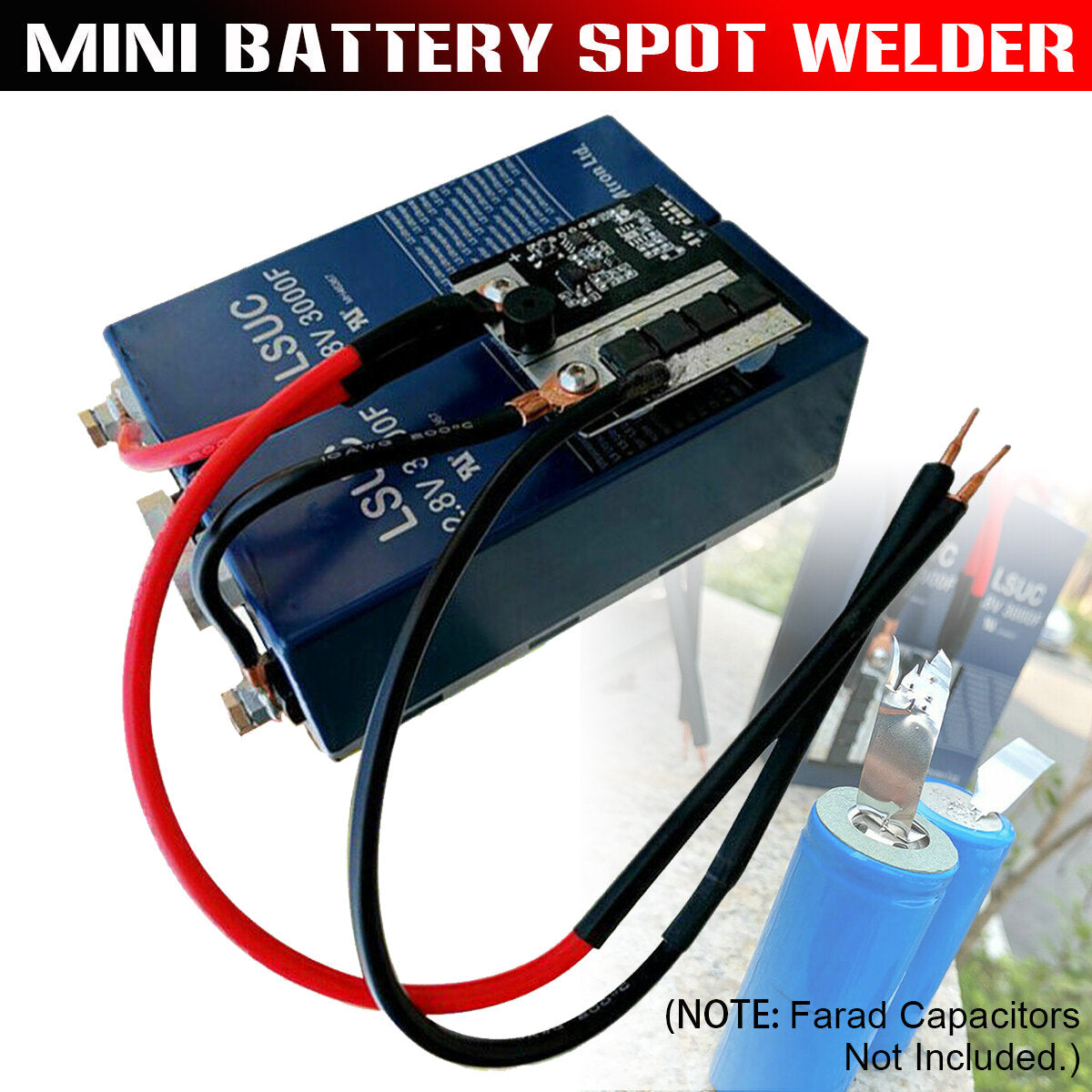 mini circuit board spot welder 18650 accubak montage draagbare dhz lasmachine