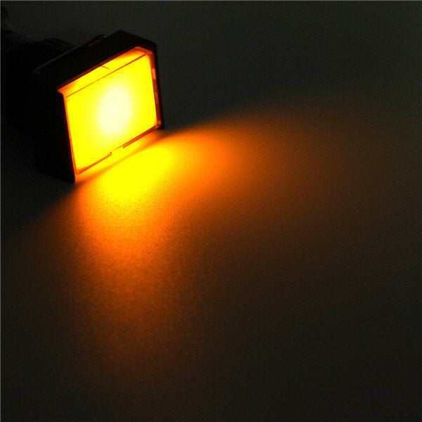 dc 24v drukknop zelfreset momentary switch led light