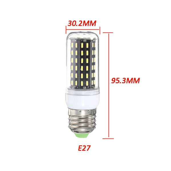 e27/e14/e12/b22/g9/gu10 led-lampje 6w smd 4014 96 600lm zuiver wit/warm wit maanlicht lamp ac 220v