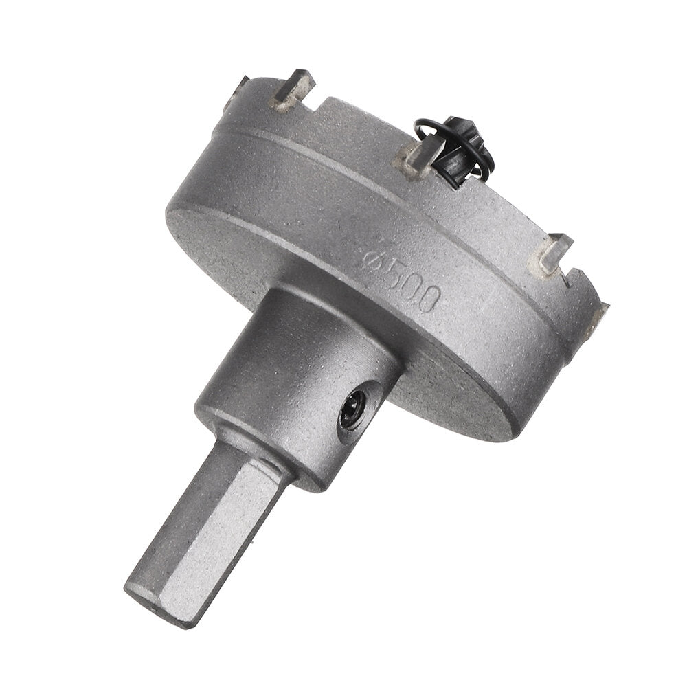 12st 15mm-50mm gatenzaag tand kit boor cutter legering boor set voor hout metaal hout snijden