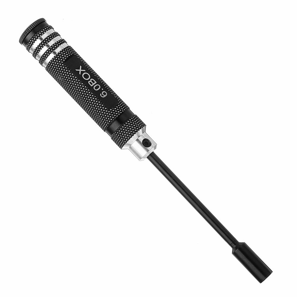 metalen 6.0 mm zeskantige schroevendraaier gereedschap moer sleutel socket schroevendraaier wrench