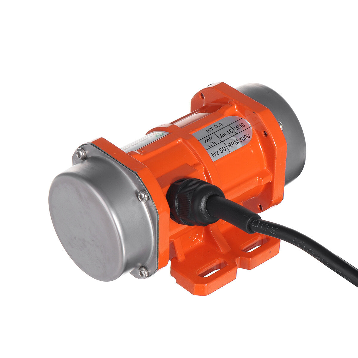 20/40/60w beton vibrator trillingen motor 220v 3000rpm eenfase aluminiumlegering voor shaker tafel vibrerende