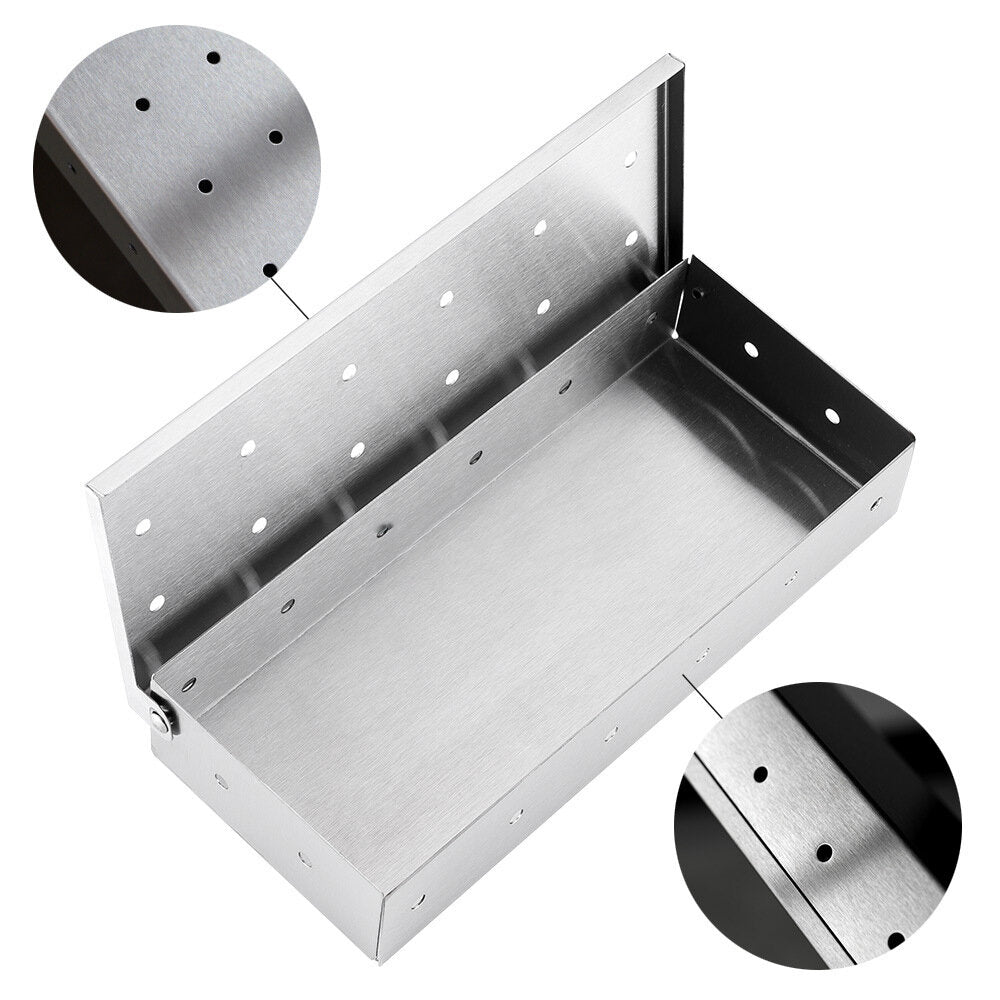 houtsnippers voor binnenshuis bbq grill accessoire-instrument met vleesinjectie