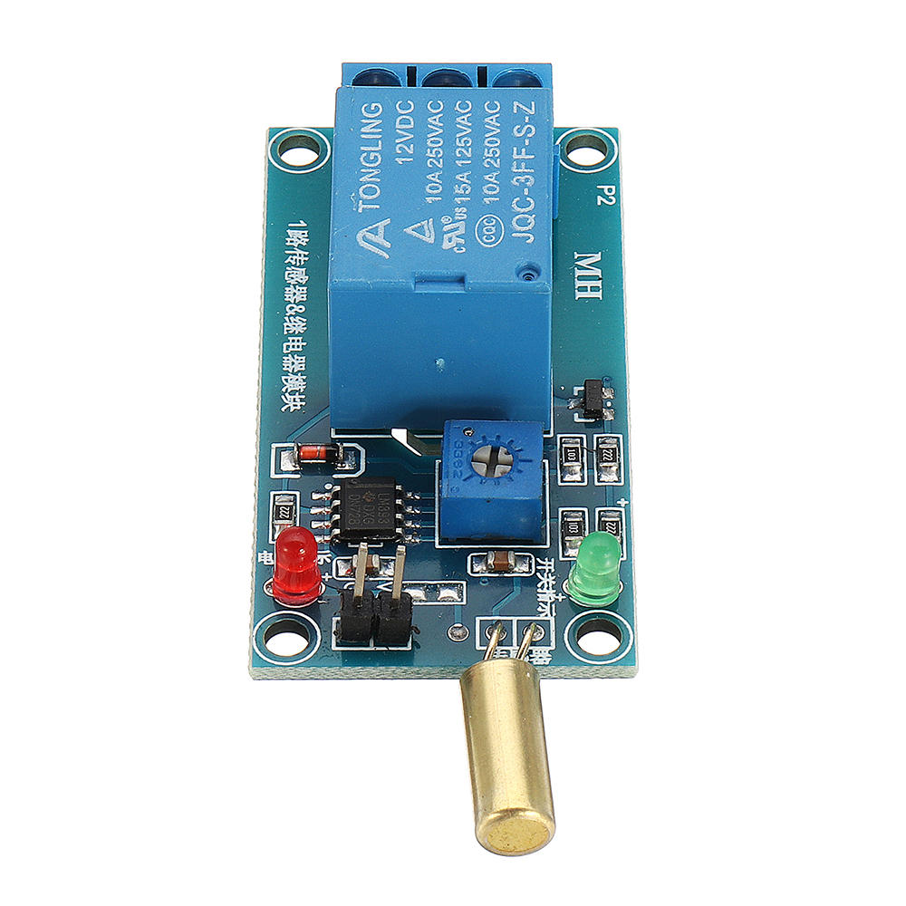 sw-520 tilt sensor relaismodule 12v apparatuur tilt dump bescherming alarm trigger board