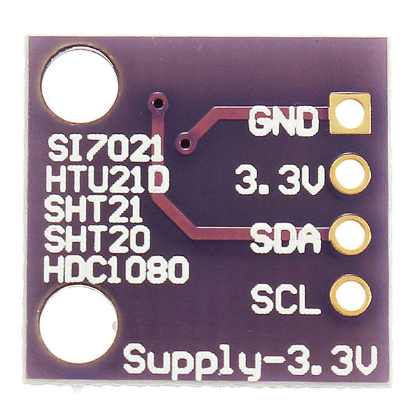 gy-213v-si7021 si7021 3.3 v hoge precisie vochtigheidssensor met i2c interface