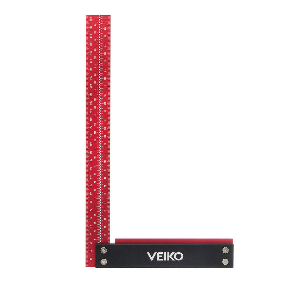 signature precision square 300 mm gegarandeerd t-snelheidsmeting liniaal voor het meten en markeren van houtbewerking timmerlieden aluminiumlegering professioneel gebruik in timmerwerk