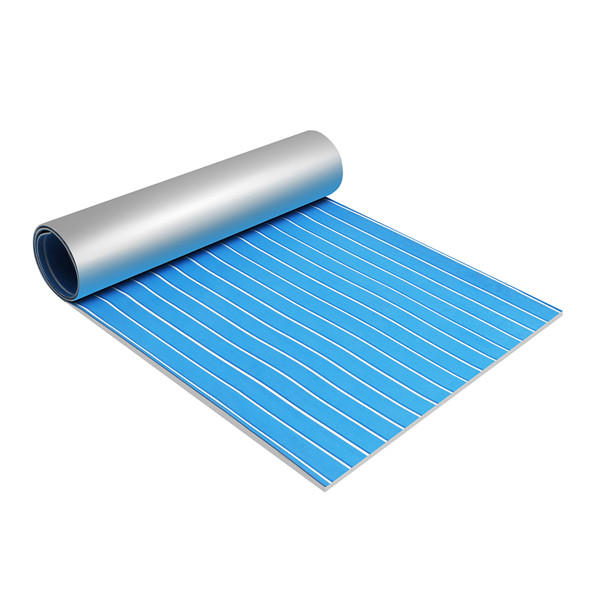 90x240cm blauw met wit eva-schuim teak boot vloerplaat jacht synthetisch teak decking pad