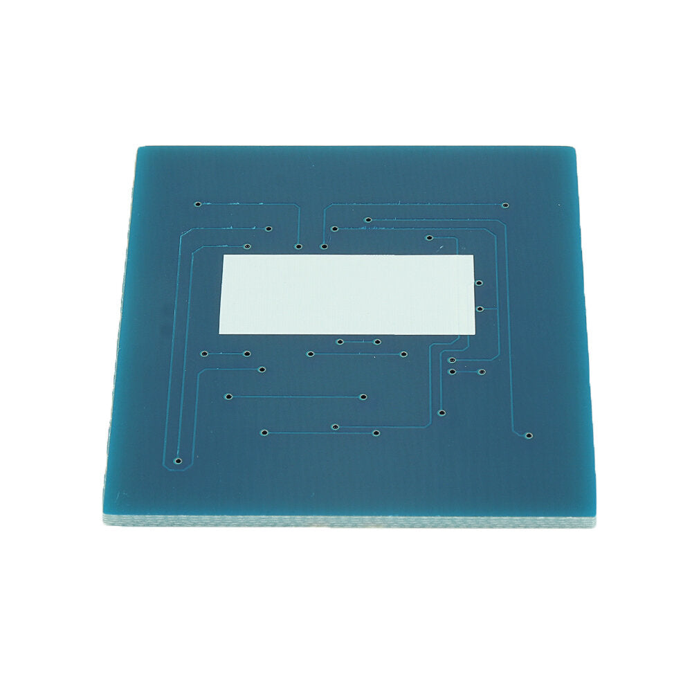 dhz smd component soldering practice board mini pcb roterende led flash kit