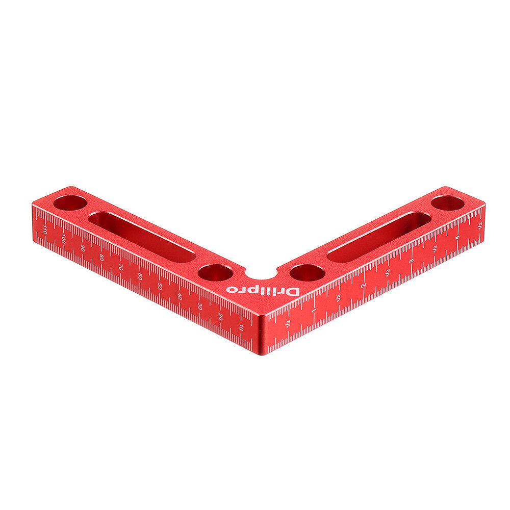 dp-wd3 2-delig houtbewerking precisieklemmen vierkant l-vorm hulparmatuur machinist vierkant met metrisch en inch sacle haakse positionering liniaalklem