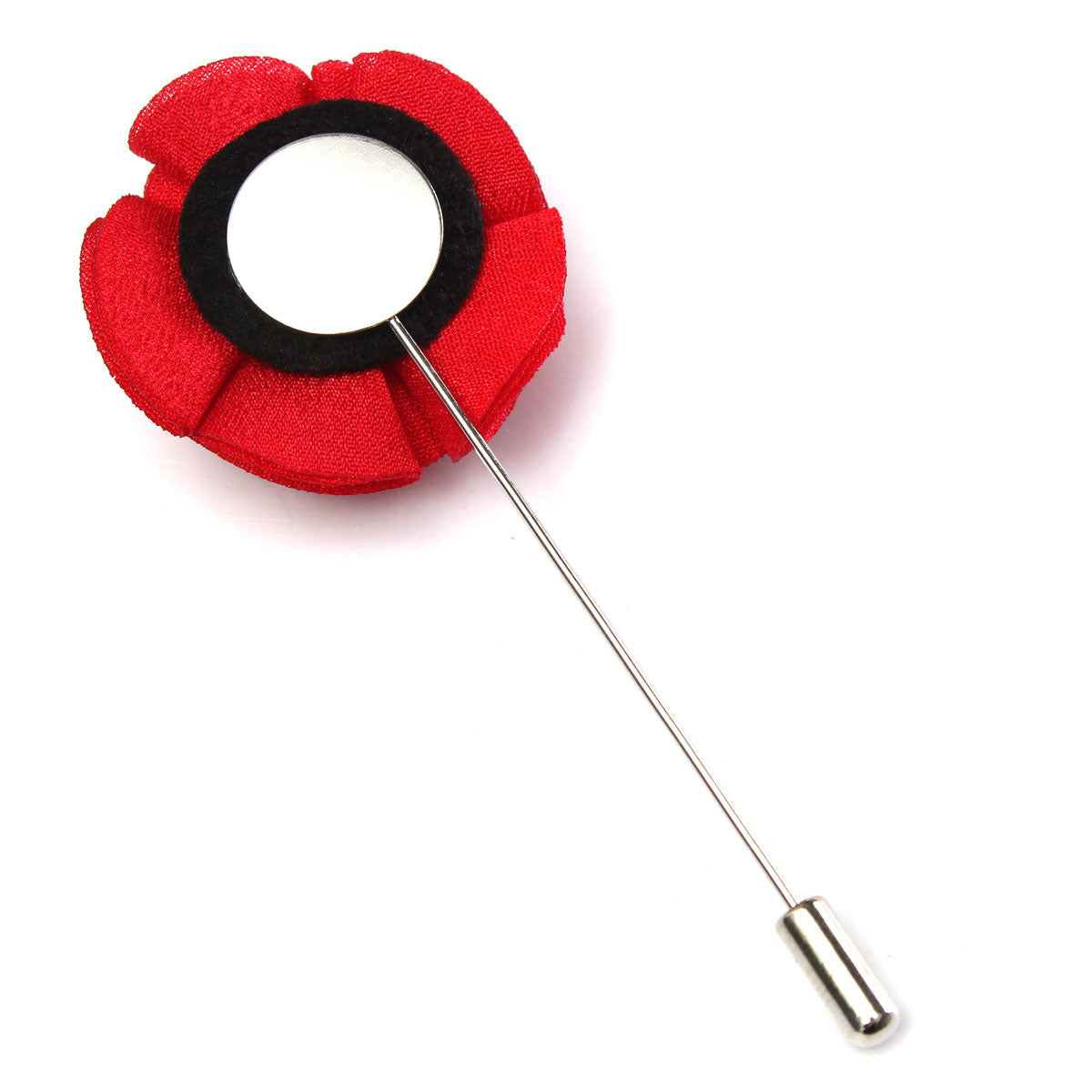 handgemaakte fabric lapel boutonniere brooch pin heren accessoires