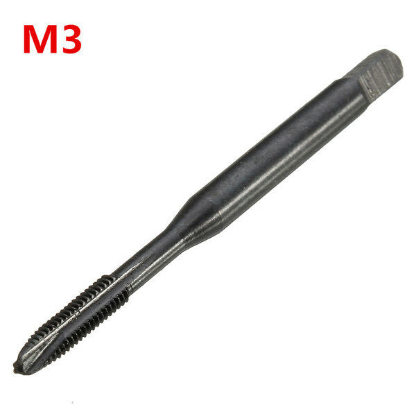 m3/m4/m5/m6/m8 hss nitride gecoate schroef tap metrische spiraal hand draad schroef tap