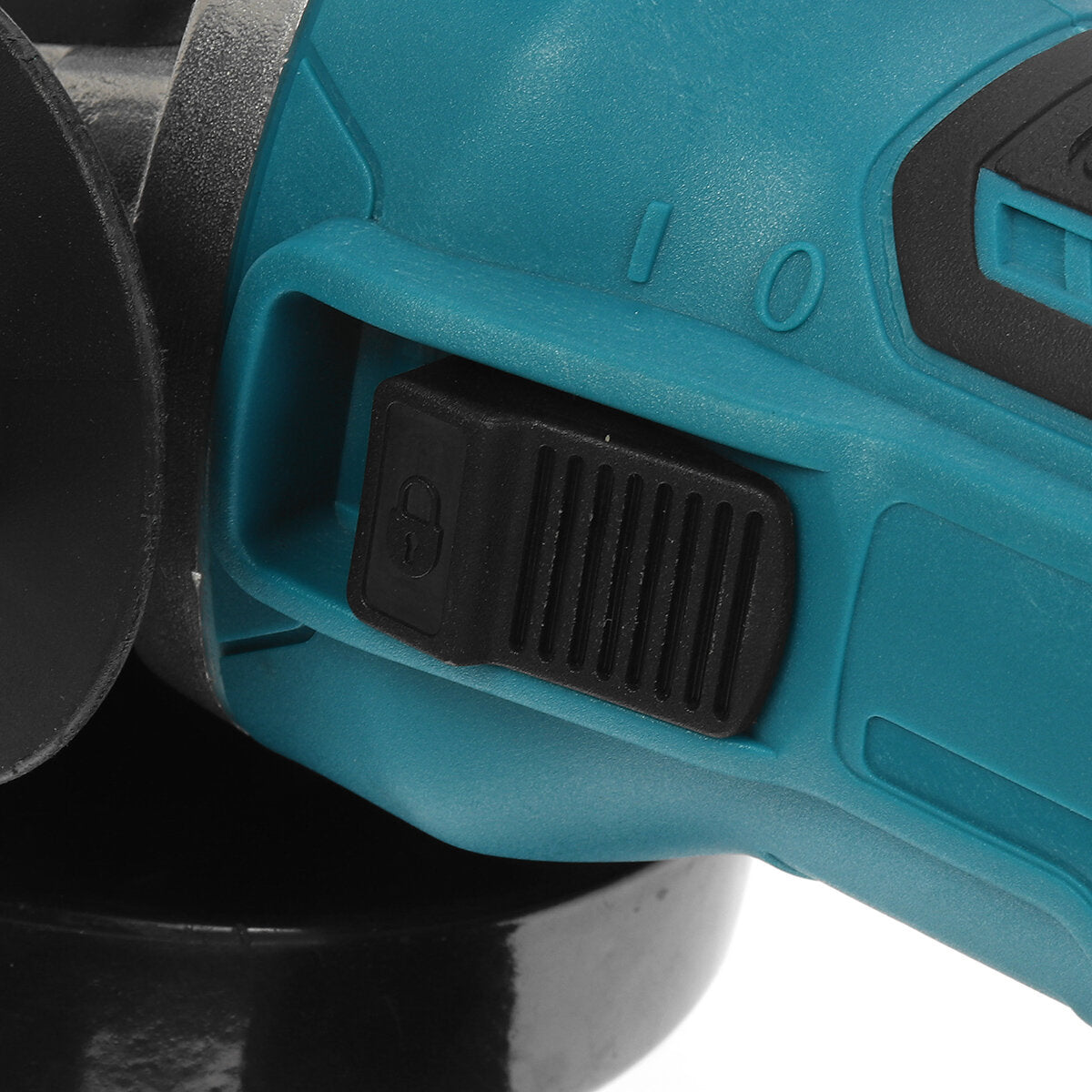 388vf 100 mm / 125 mm borstelloze haakse slijper oplaadbaar elektrisch snij-slijpgereedschap met 1/2 batterij