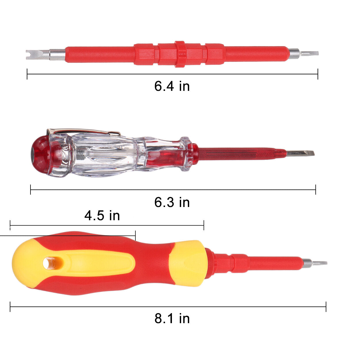 14-in-1 magnetische schroevendraaierset geïsoleerde multi-schroevendraaier reparatieset
