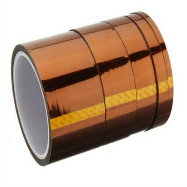 excellway hittebestendige tape voor hoge temperaturen polyimide 50 mm x 30 meter