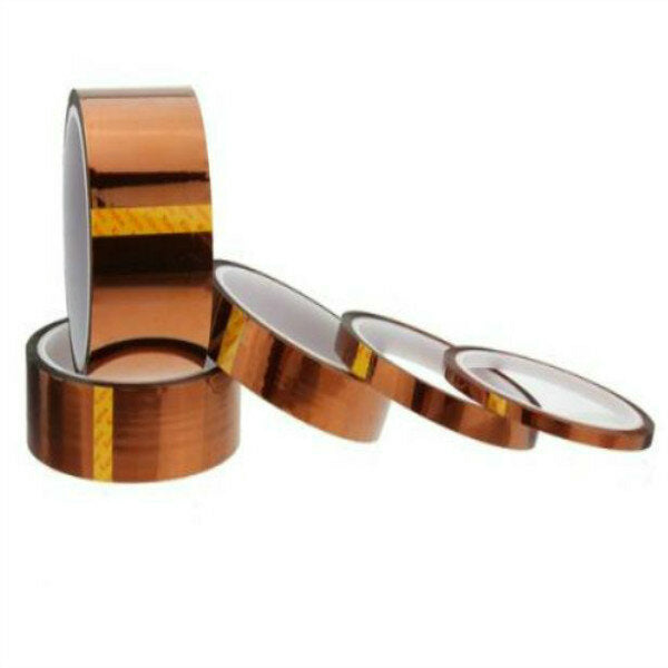 excellway hittebestendige tape voor hoge temperaturen polyimide 50 mm x 30 meter