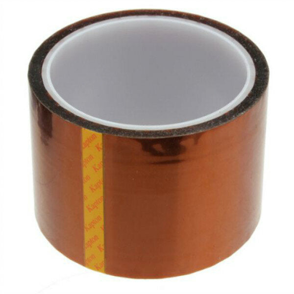 excellway hittebestendige tape voor hoge temperaturen polyimide 50 mm x 30 meter