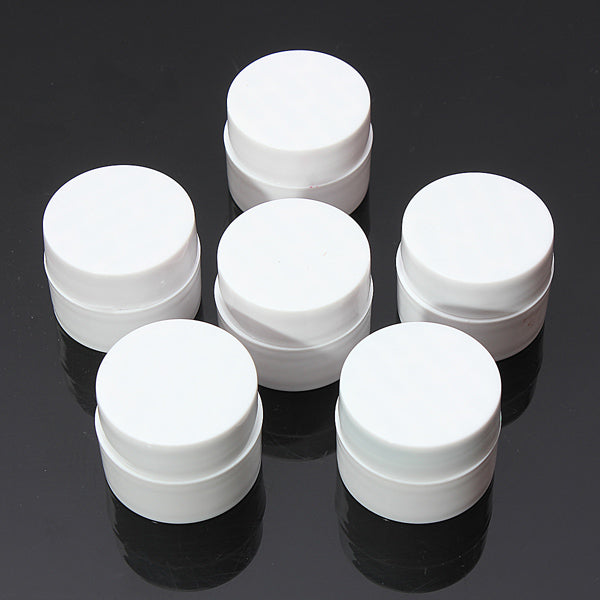 6 kleuren manicure acryl verlenging pure nagel kunst uv gel set