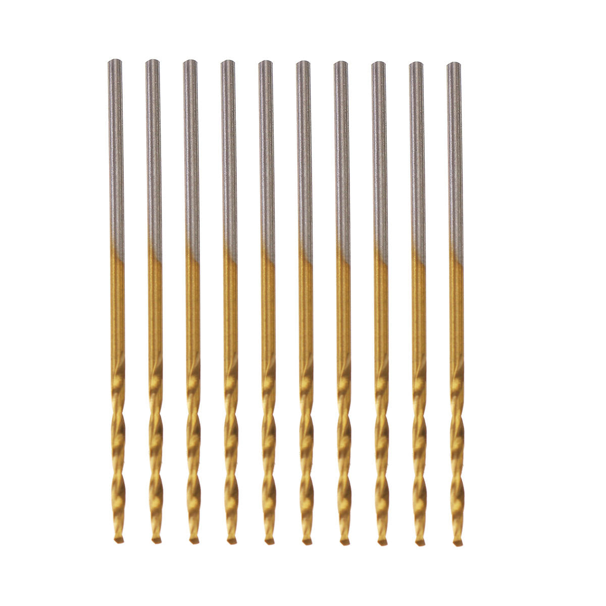 50 stuks titanium coated high speed steel twist drill bit 1/1.5/2/2.5/3mm twist drill bit houtbewerking