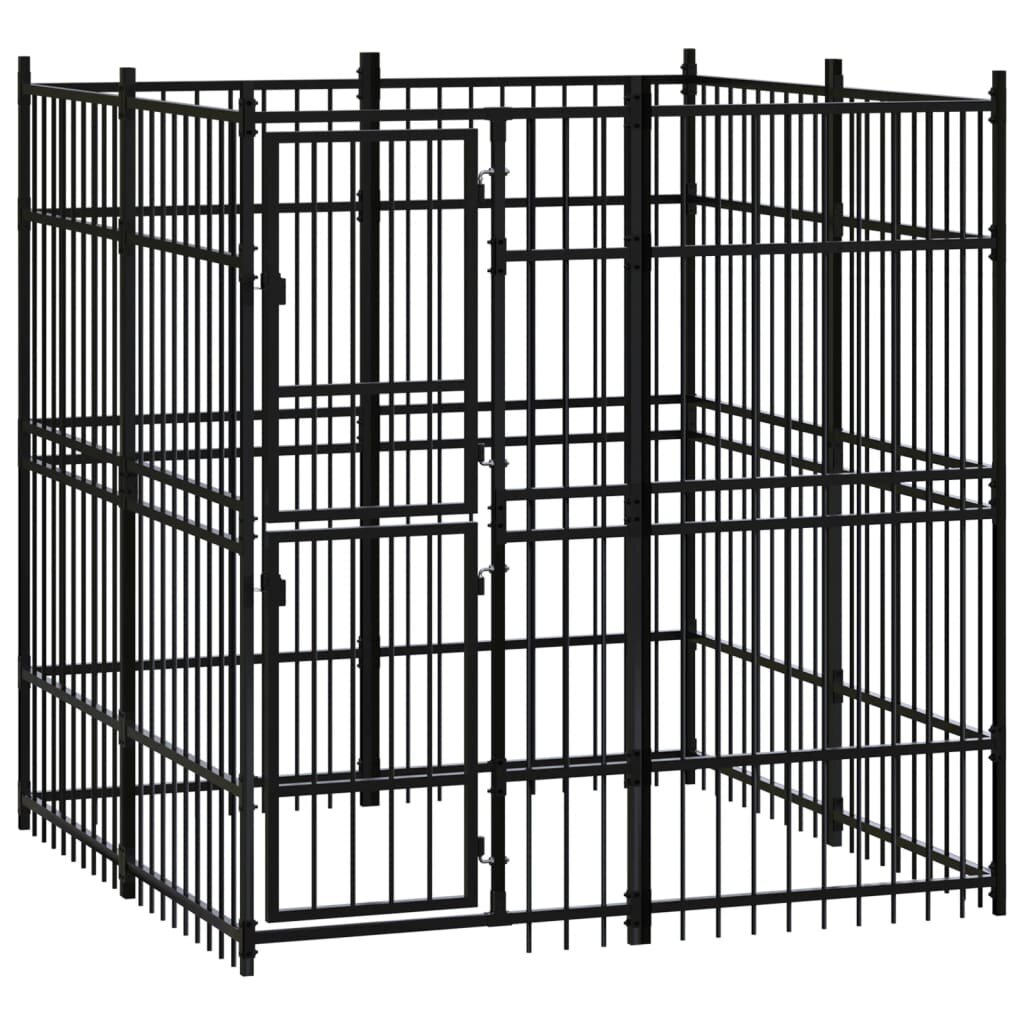 buiten hondenkennel staal 39.7 ft²