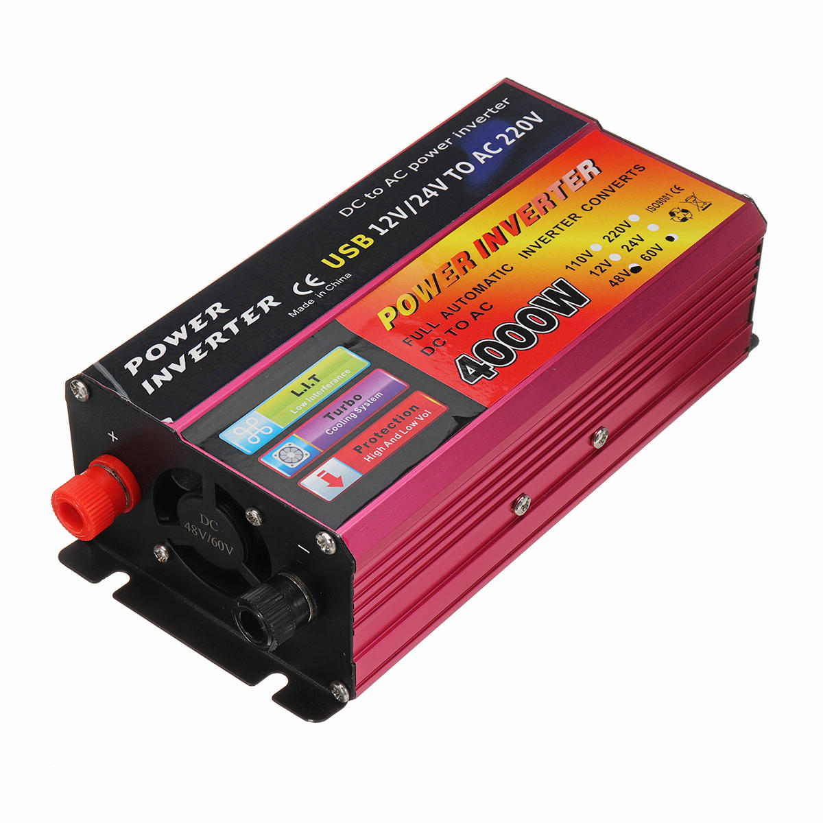 72V naar 230V omvormer, 2500W • DWE 72V naar 230V omvormer, 2500W • DWE