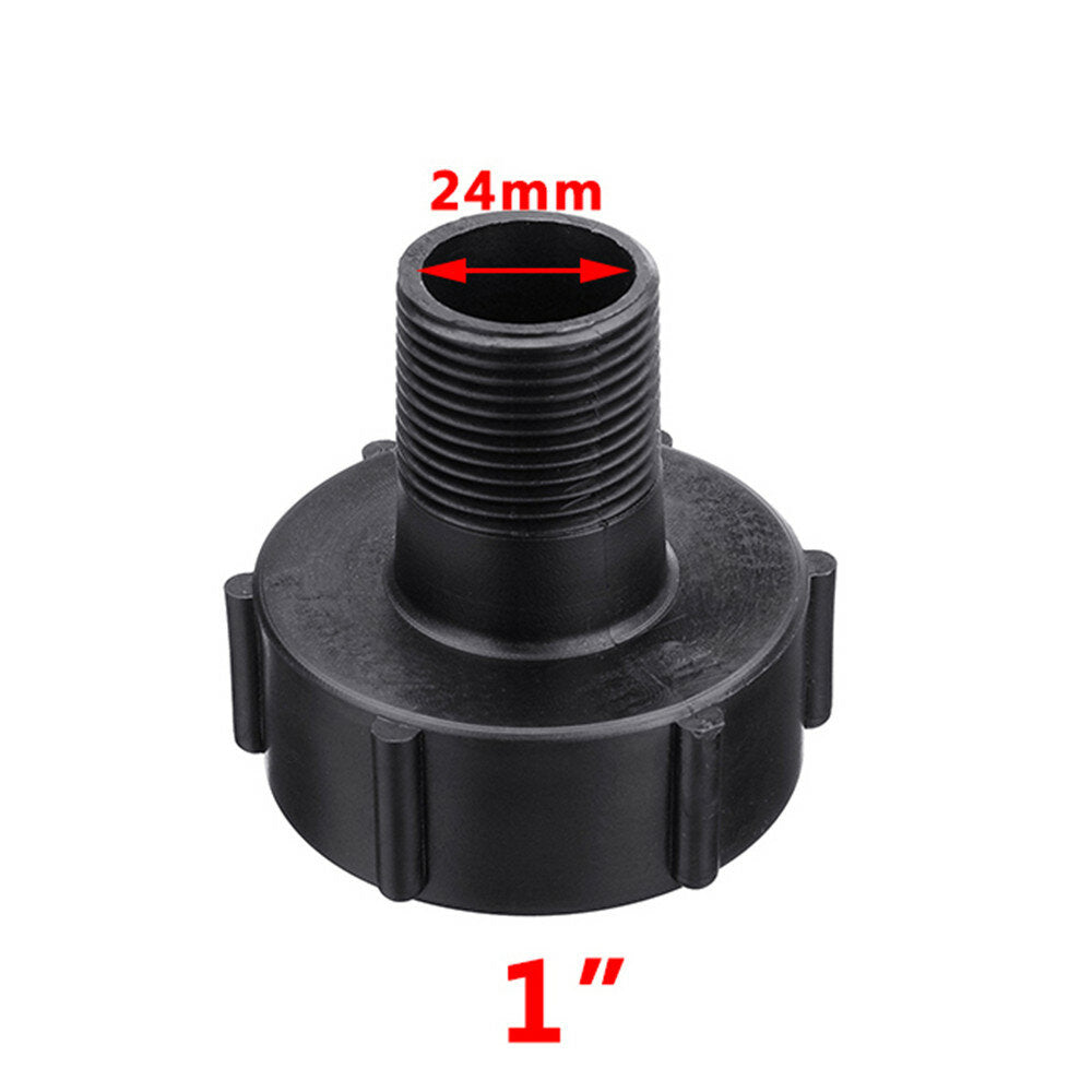 1000l ibe tote tank afvoer adapter grove draad tuinslang adapter