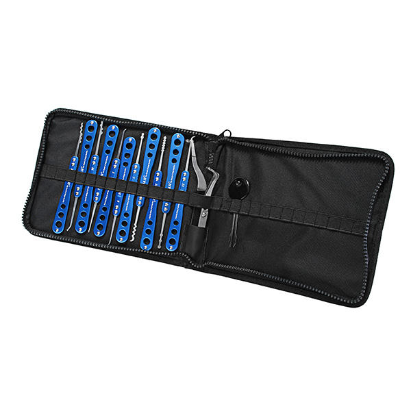 eerlijke 8-delige kluis snel openende lockpicks lock-picks gereedschap met 2 transmissieversnellingen