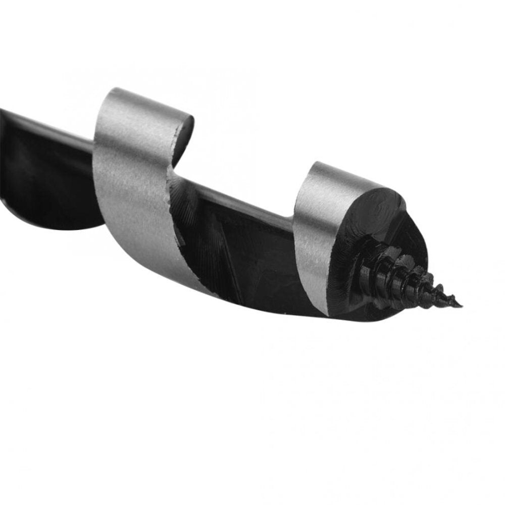 8 stuks 230mm zeshoekige carbon staal vijzel bit set houten case gefreesd houtbewerking torentje boor ponsen deurslot ruimen boor kit