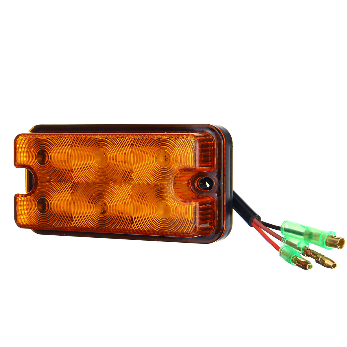 12v-80v 6 led-indicator amber stop achterlichten voor boottrailer ...